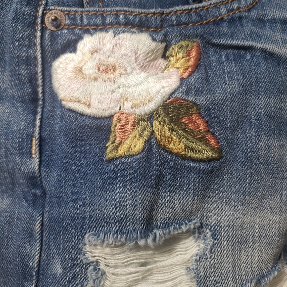 NWT AEO Sz 4 Vintage Hi-Rise Festival Shorts - Picture 12 of 15